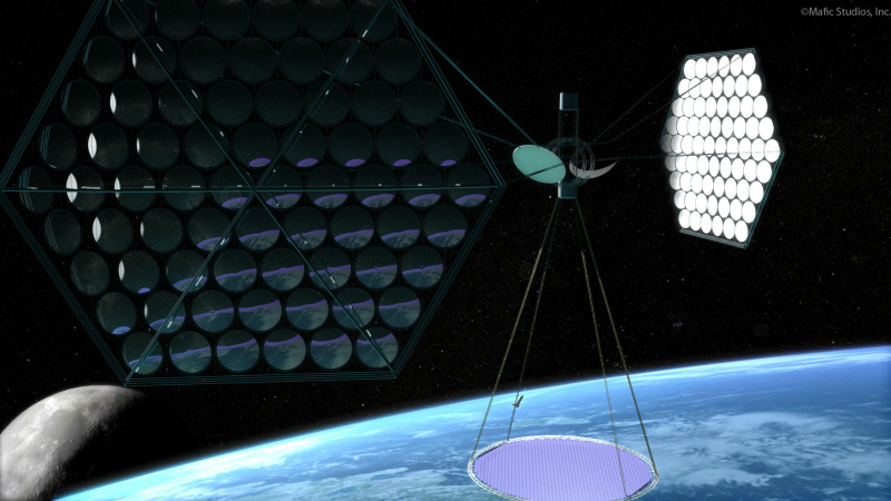 Illustration for article titled What It Will Take to Farm Sunlight from Space